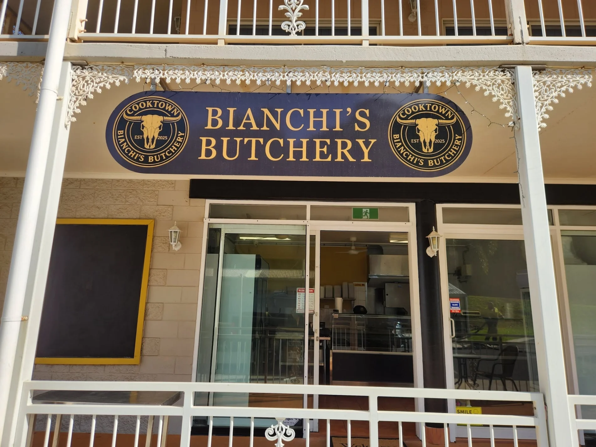 Bianchi's Butchery Cooktown shopfront