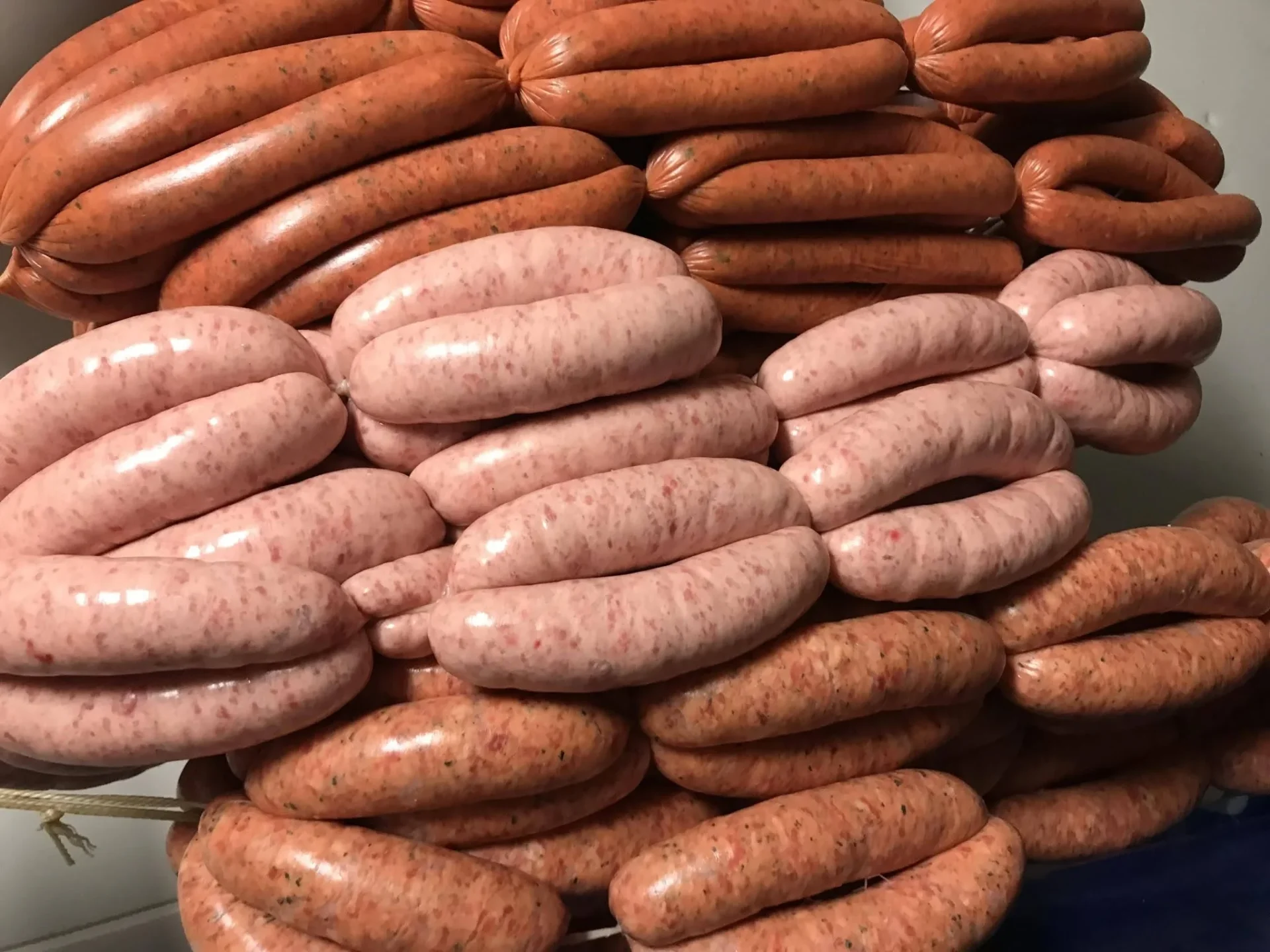 Fresh handmade sausages in a variety of traditional recipes at Bianchi's Butchery Cooktown
